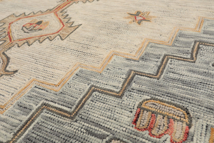 Celeste Rugs 2'x3' Ivory Hand Tufted Traditional Arts & Crafts Wool Oriental Area Rug by LoomBloom