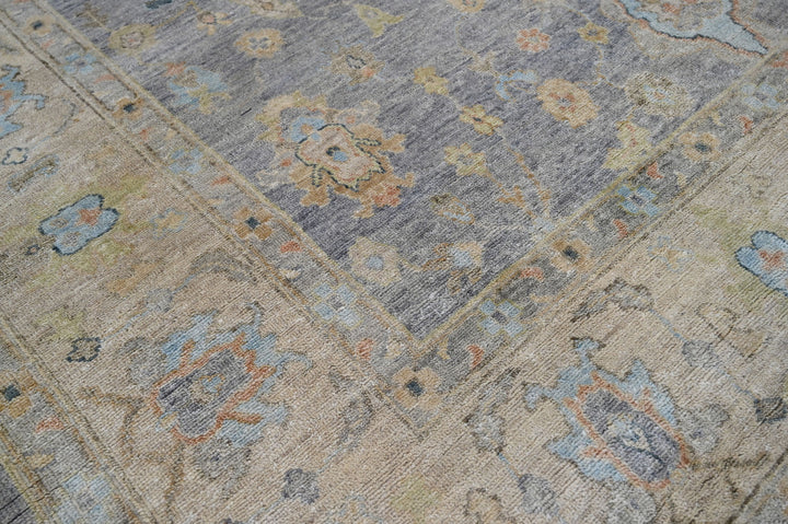 Celeste Rugs Hand Knotted Wool Oriental Area Rug Traditional Blue Oushak Design Multi Sizes.