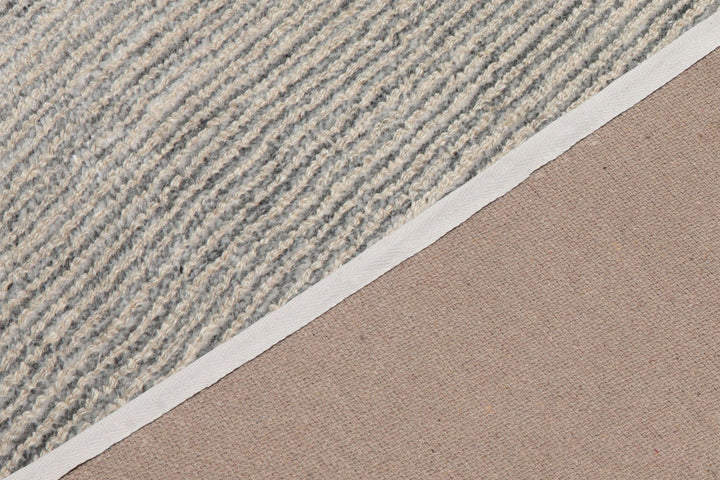 Multi Size Beige Gray Color Hand Tufted Textured New Zealand Wool Contemporary Oriental Rug