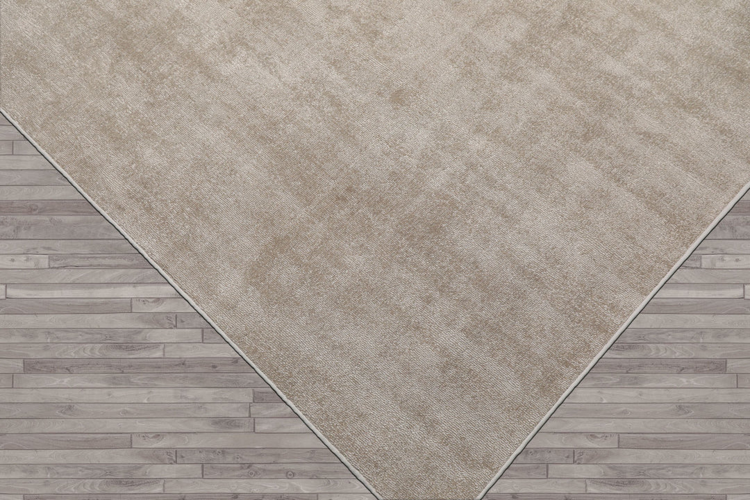 Multi Size Gray Beige Color Hand Tufted Textured New Zealand Wool Contemporary Oriental Rug