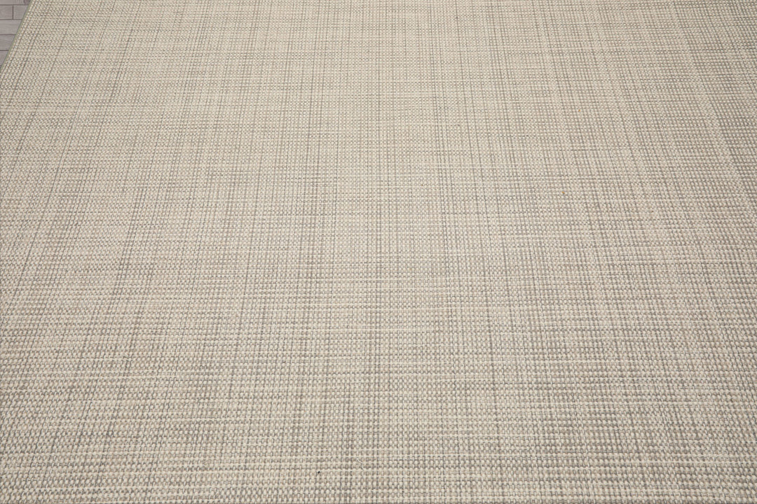 Multi Size Beige Gray Color Hand Woven Textured New Zealand Wool Contemporary Oriental Rug