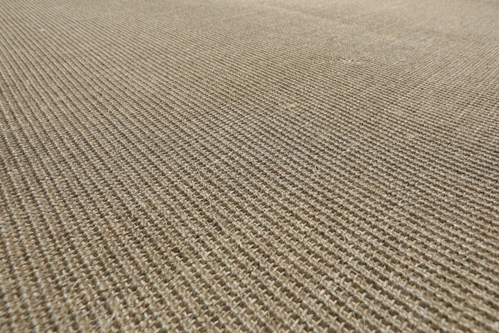 Multi Size Tan Moss Color Hand Woven Textured Sisal Modern Oriental Rug