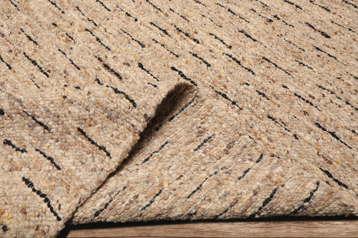 Celeste Rug Geometric Oriental Oatmeal Hand Woven Wool Flatweave Rug   Design Multi Sizes