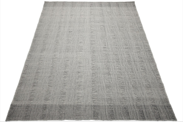 Celeste Rug Multi Size Hand Woven Celadon Wool Plaid Flatweave Modern Area Rug by