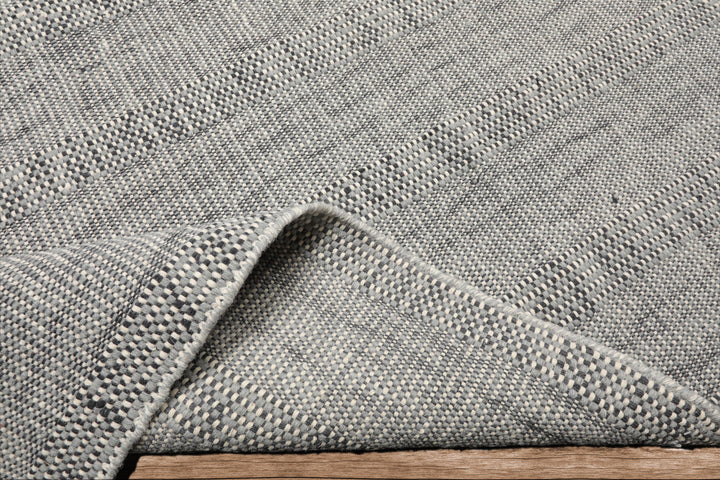 Celeste Rug Multi Size Hand Woven Celadon Wool Plaid Flatweave Modern Area Rug by