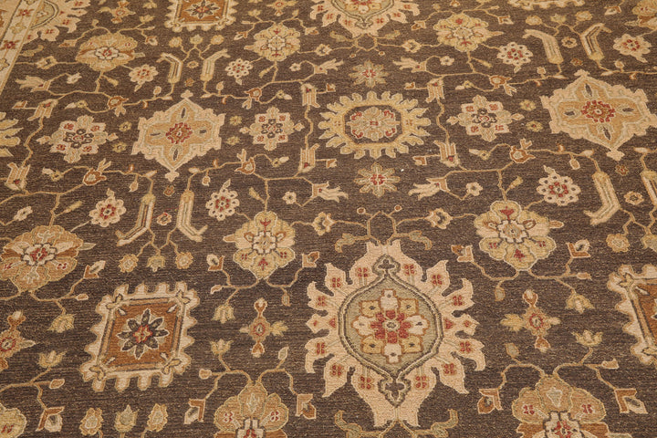 Celeste Rugs  Nourison Nourmak Soumak Reversible 9'11''x14' Brown Hand Knotted Traditional Wool Oriental Area Rug