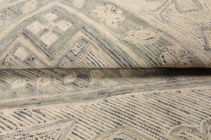 Celeste Rugs Medallion 2'x3' Celedon Hand Tufted Traditional Wool Oriental Area Rug LoomBloom