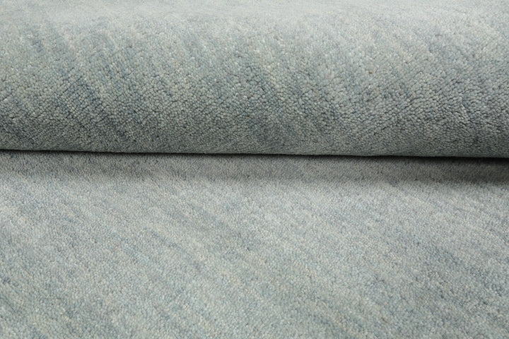 Celeste Rugs Hand Loomed Contemporary Solid Multi Sizes Slate Wool Oriental Area Rug