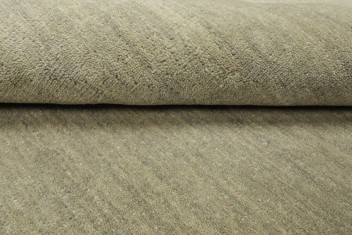 Celeste Rugs Hand Loomed Contemporary Solid Wool Multi Sizes Moss Oriental Area Rug