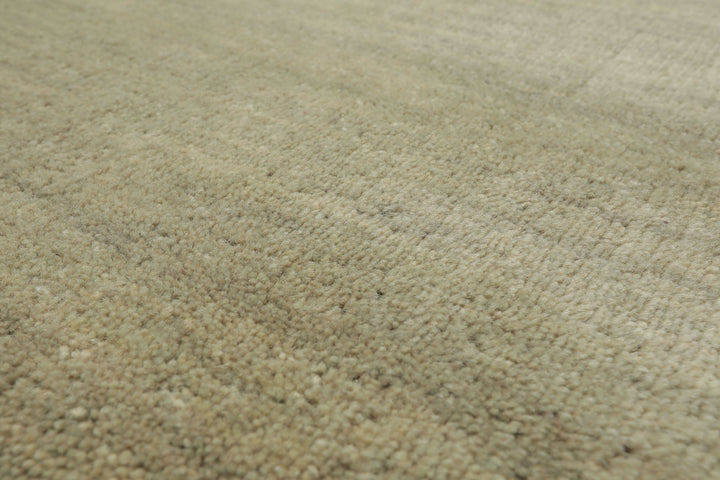 Celeste Rugs Hand Loomed Contemporary Solid Wool Multi Sizes Moss Oriental Area Rug