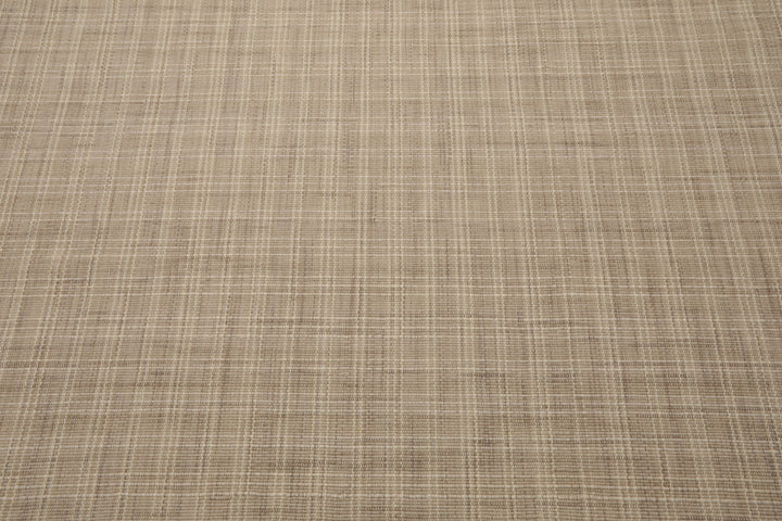 Multi Size Beige Ivory Taupe Color Hand Loomed Flatweave Wool Modern Oriental Rug
