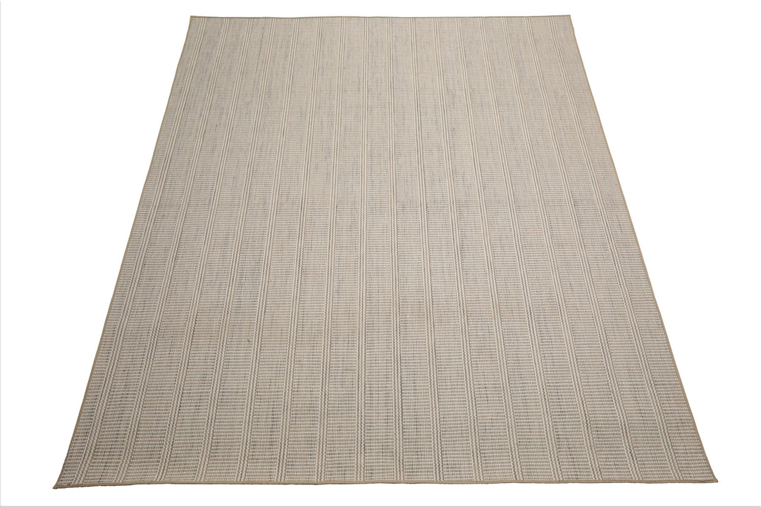 Multi Size Taupe Beige Gray Color Hand Woven Flatweave Wool Modern Oriental Rug