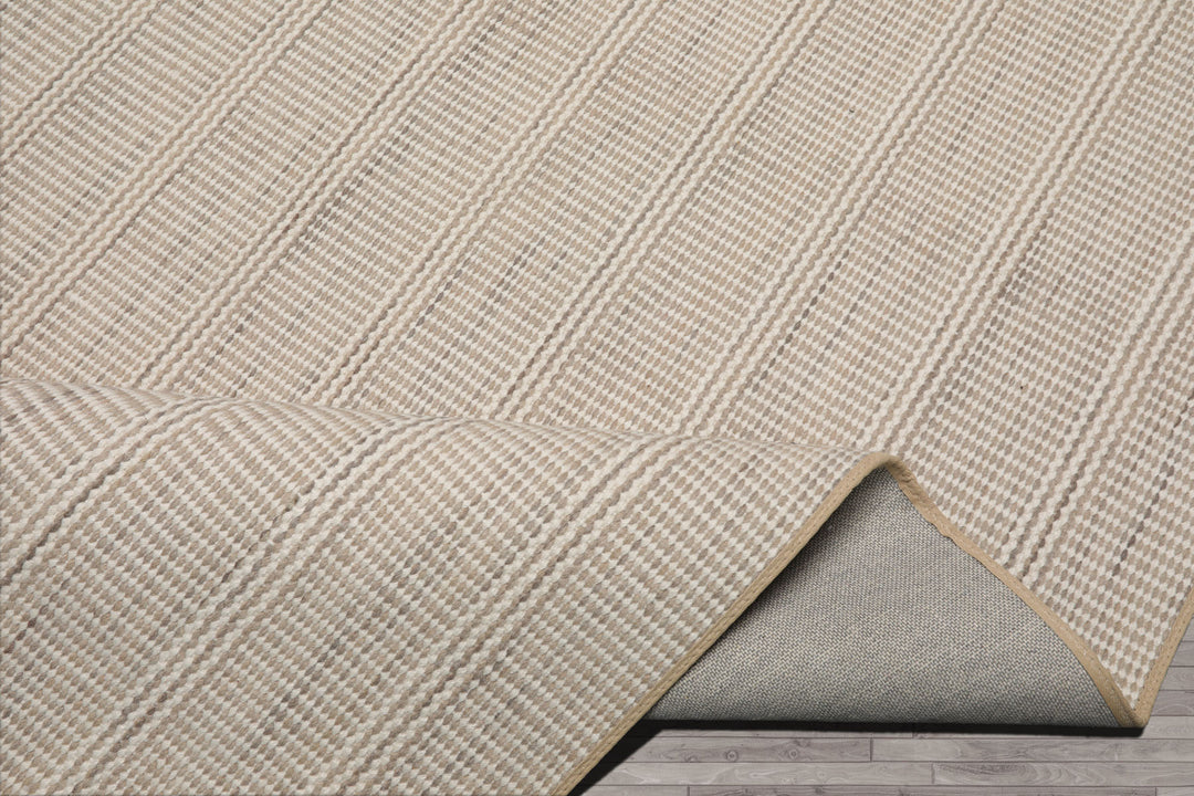 Multi Size Taupe Beige Gray Color Hand Woven Flatweave Wool Modern Oriental Rug