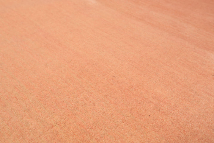 Multi Size Gray Peach Blush Color Hand Loomed Ombre Wool Modern & Contemporary Oriental Rug