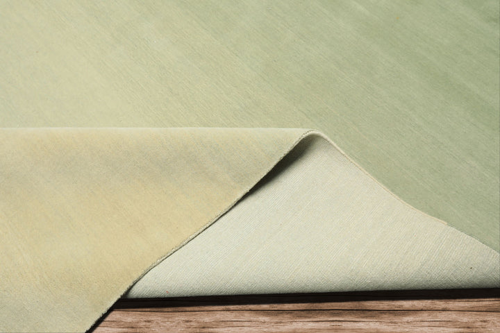 Multi Size Mint Ombre Color Hand Loomed Ombre Wool Modern & Contemporary Oriental Rug