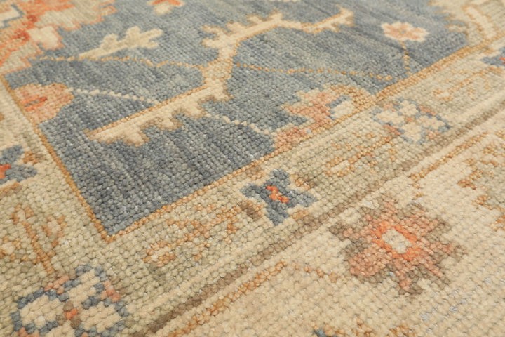 9x12 Beige, Blue, Taupe Color Hand Knotted Tibetan Wool Modern & Contemporary Oriental Rug