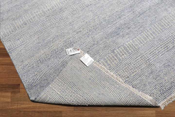Celeste Rugs Multi Size Wool & Silk Modern & Contemporary Hand Knotted Oriental Area Rug Ivory