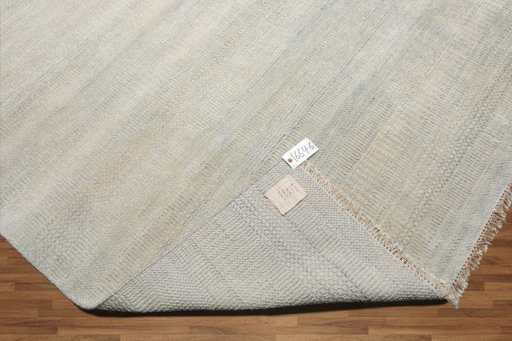 Celeste Rugs Multi Size Wool & Silk Hand Knotted  Modern & Contemporary Oriental Area Rug Beige