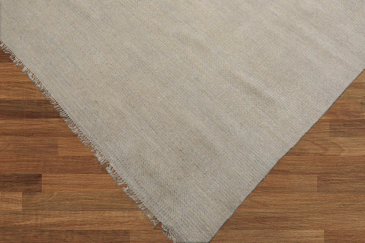 Celeste Rugs Multi Size Hand Knotted Wool & Silk Oriental Area Modern & Contemporary Rug Beige,Gray Color