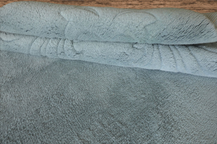 Oversize Light Blue, , Color Hand Knotted Aubusson Savonnerie Wool Traditional Oriental Rug