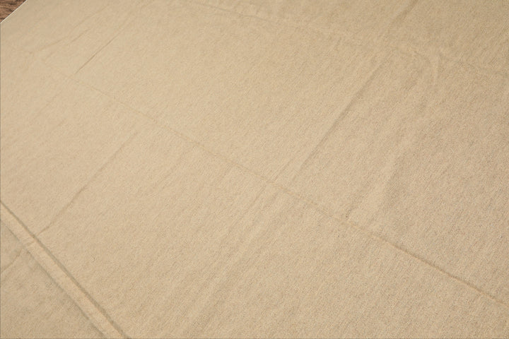 9x12 Beige, , Color Hand Woven Superfine Kilim Wool Modern Oriental Rug