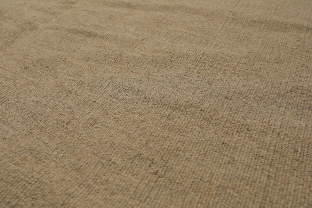 9x12 Beige, , Color Hand Woven Superfine Kilim Wool Modern Oriental Rug