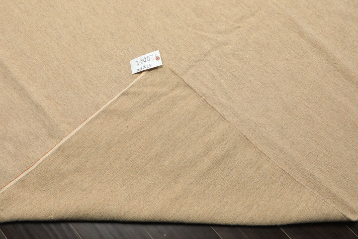 9x12 Beige, , Color Hand Woven Superfine Kilim Wool Modern Oriental Rug