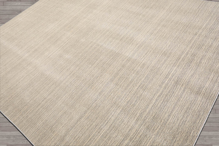 Multi Size Beige Gray Color Hand Tufted Textured New Zealand Wool Contemporary Oriental Rug