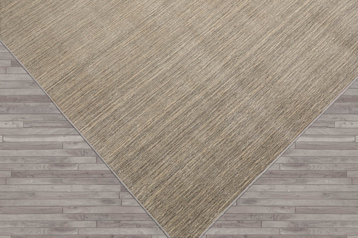 Multi Size Beige Gray Color Hand Tufted Textured New Zealand Wool Contemporary Oriental Rug