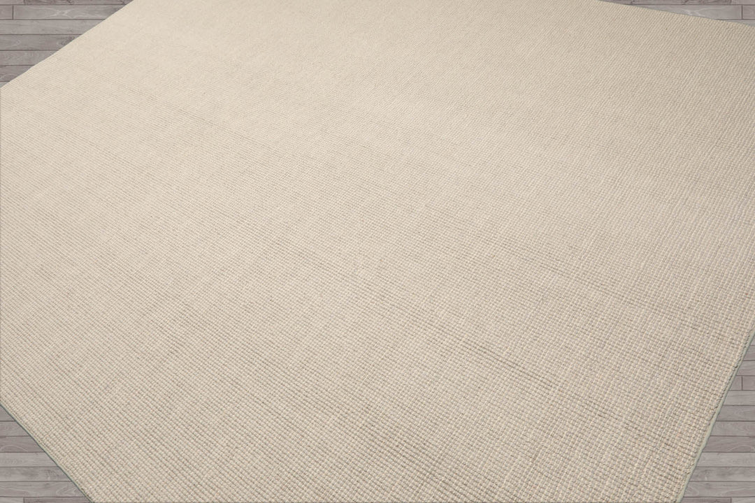 Multi Size Beige Gray Color Hand Tufted Textured New Zealand Wool Contemporary Oriental Rug