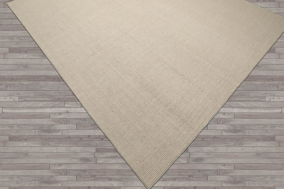 Multi Size Beige Gray Color Hand Tufted Textured New Zealand Wool Contemporary Oriental Rug