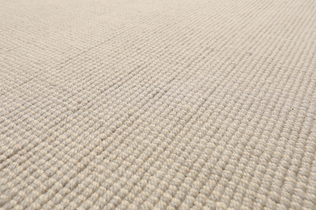 Multi Size Beige Gray Color Hand Tufted Textured New Zealand Wool Contemporary Oriental Rug