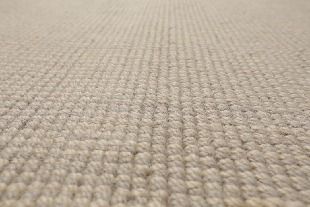 Multi Size Beige Gray Color Hand Tufted Textured New Zealand Wool Contemporary Oriental Rug