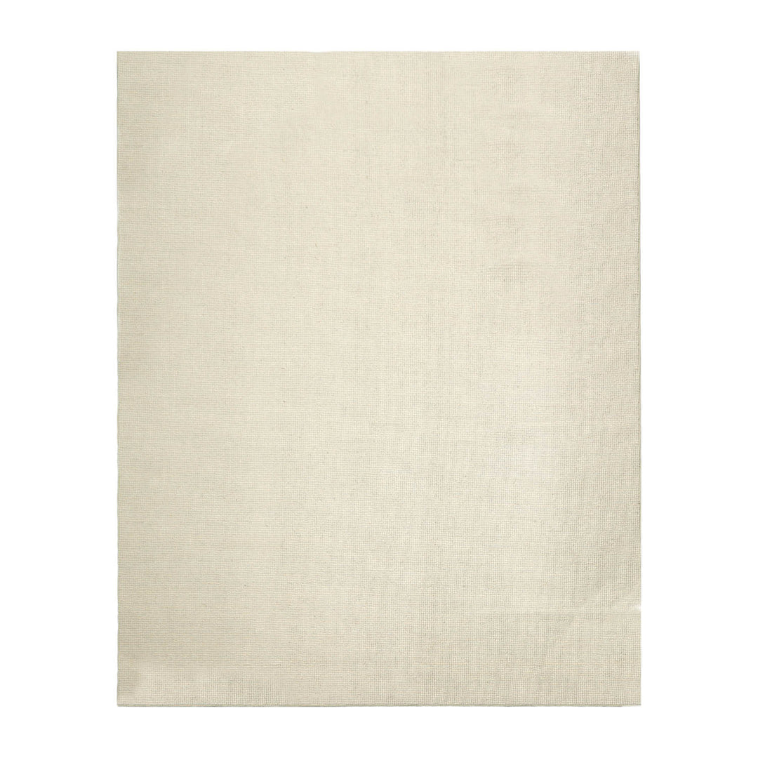 Multi Size Sea Foam Ivory Color Hand Tufted Textured New Zealand Wool Contemporary Oriental Rug