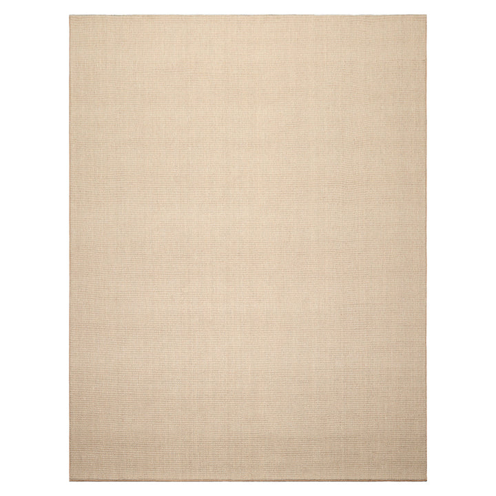 Multi Size Tan Beige Color Hand Tufted Textured New Zealand Wool Contemporary Oriental Rug