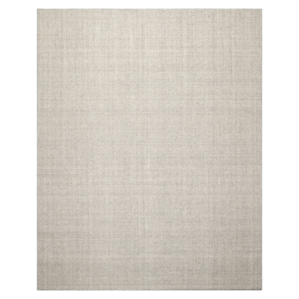 Multi Size Ivory Gray Color Hand Tufted Herringbone New Zealand Wool Modern Oriental Rug