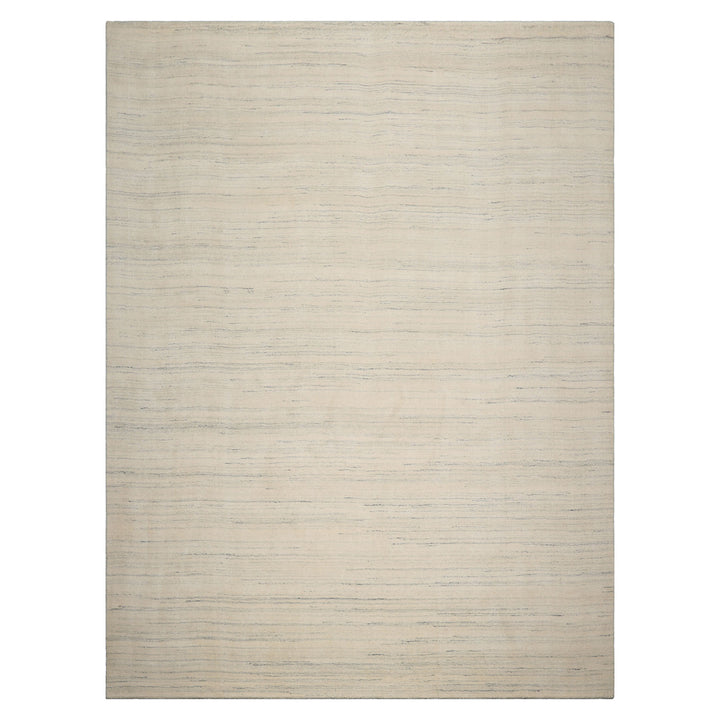 Celeste Rugs Hand Loomed Contemporary Abstract Multi Sizes Ivory Wool Oriental Area Rug