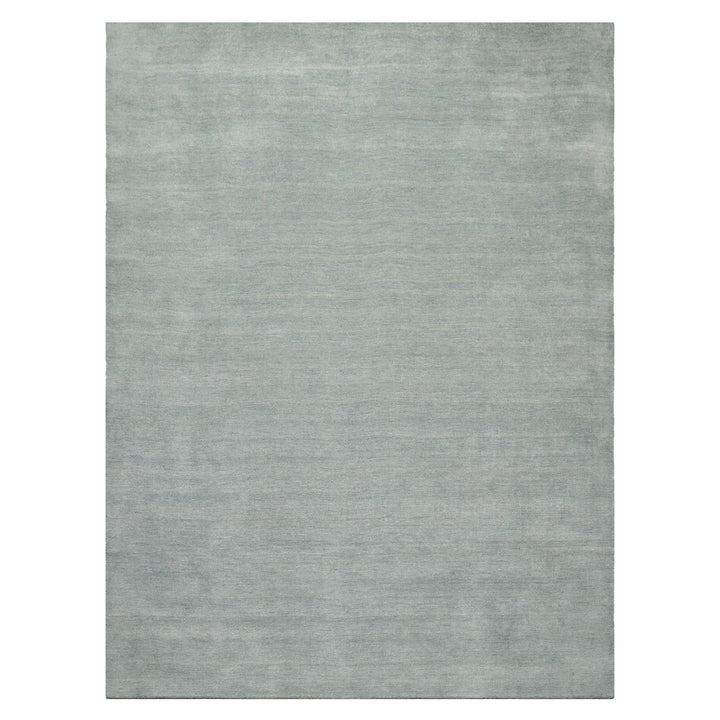 Celeste Rugs Hand Loomed Contemporary Solid Multi Sizes Slate Wool Oriental Area Rug