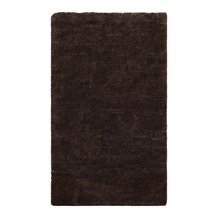 Celeste Rugs  Tufenkian 3'x4'9" Cocoa Tibetan Hand Knotted Contemporary Wool Oriental Area Rug