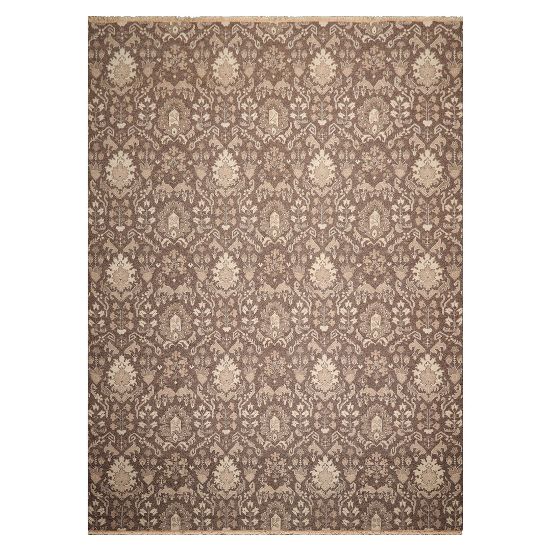 Celeste Rugs  10'1''x13'10" Brown Transitional Nourison Nourmak Soumak Reversible  Hand Knotted Wool Oriental Area Rug