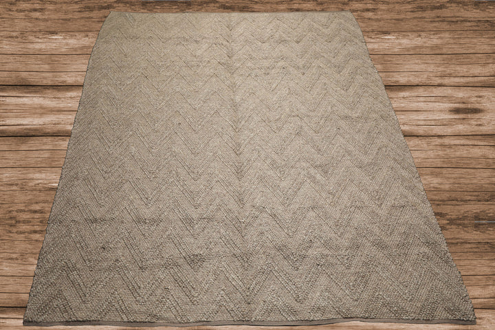 9x12 Tone on Tone Mocha, , Color Hand Knotted Tibetan Wool Modern & Contemporary Oriental Rug