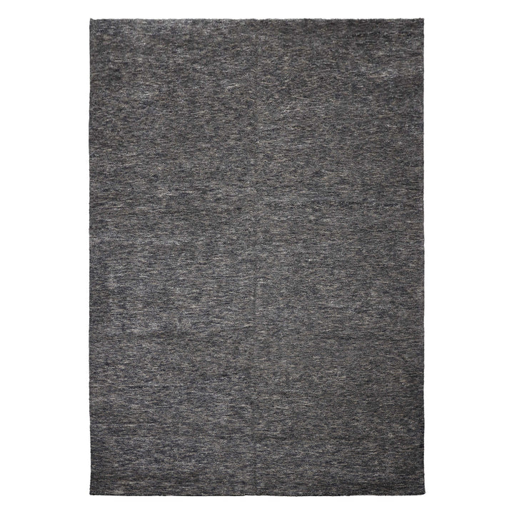 10x14 Gray, Slate, Blue Color Hand Knotted Tibetan Wool & Bamboo Silk Modern & Contemporary Oriental Rug