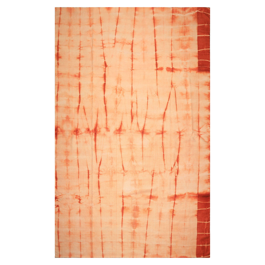 8x14 Ivory, Peach, Orange Color Hand Woven Kilim Wool Modern & Contemporary Oriental Rug