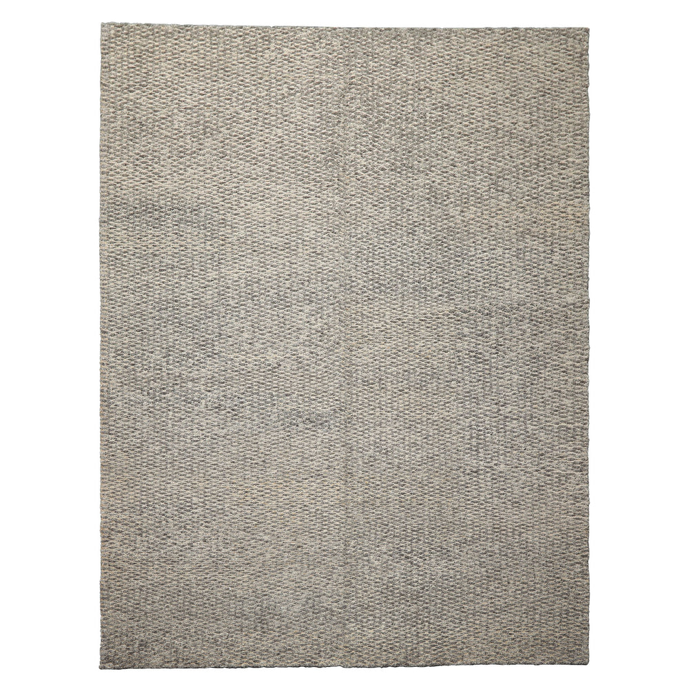 8x11 Gray, Beige, Color Hand Knotted Tibetan Wool & Jute Contemporary Oriental Rug