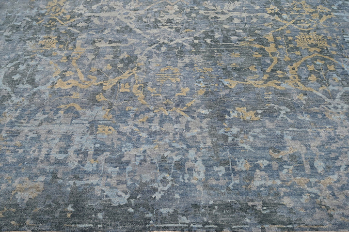 Celeste Rugs Hand Knotted 8x10 Wool Transitional Oushak Oriental Area Rug Gray.