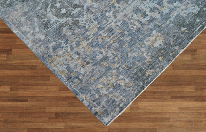 Celeste Rugs Hand Knotted 8x10 Wool Transitional Oushak Oriental Area Rug Gray.