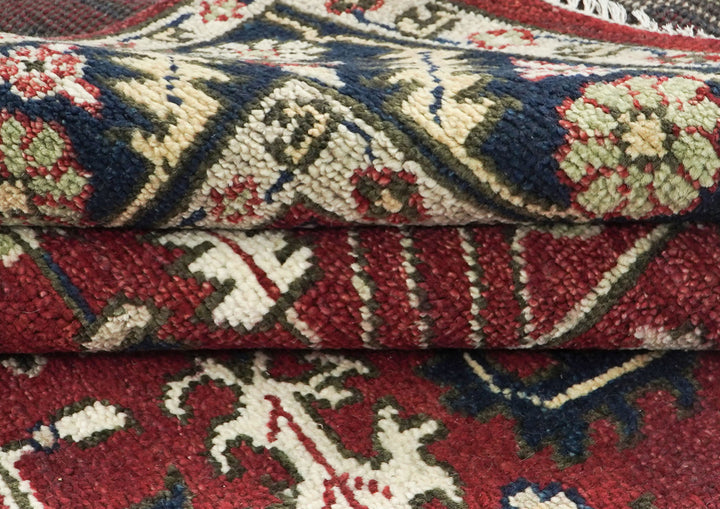 8x10 Rust, Gray, Beige Color Hand Knotted Oushak Wool Traditional Oriental Rug