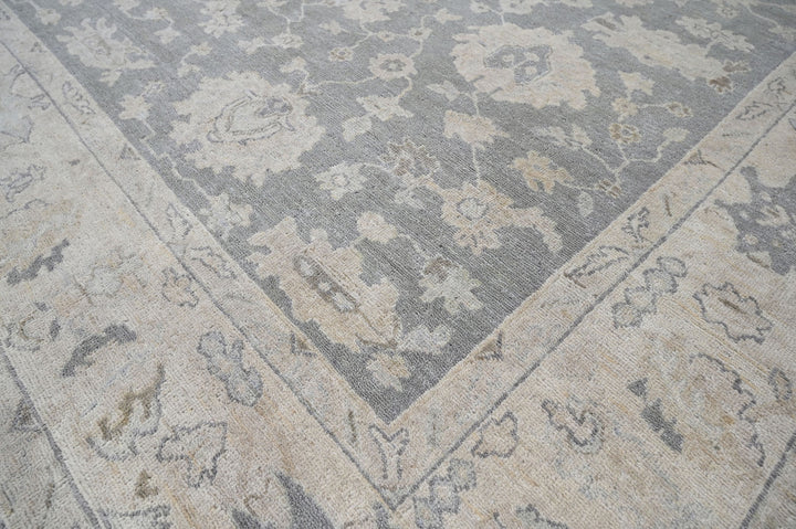 Celeste Rugs Hand Knotted Wool Oriental Area Rug Gray Traditional Oushak Multi Sizes.