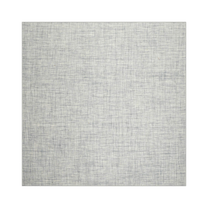 Multi Size Slate Blue Off White Color Hand Woven Textured 80%Wool & 20%Nylon Contemporary Oriental Rug