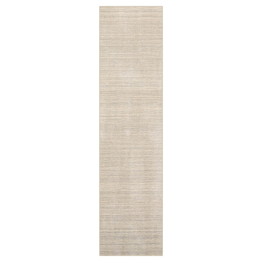 Multi Size Beige Gray Color Hand Tufted Textured New Zealand Wool Contemporary Oriental Rug